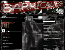 Tablet Screenshot of barricades-rock.net